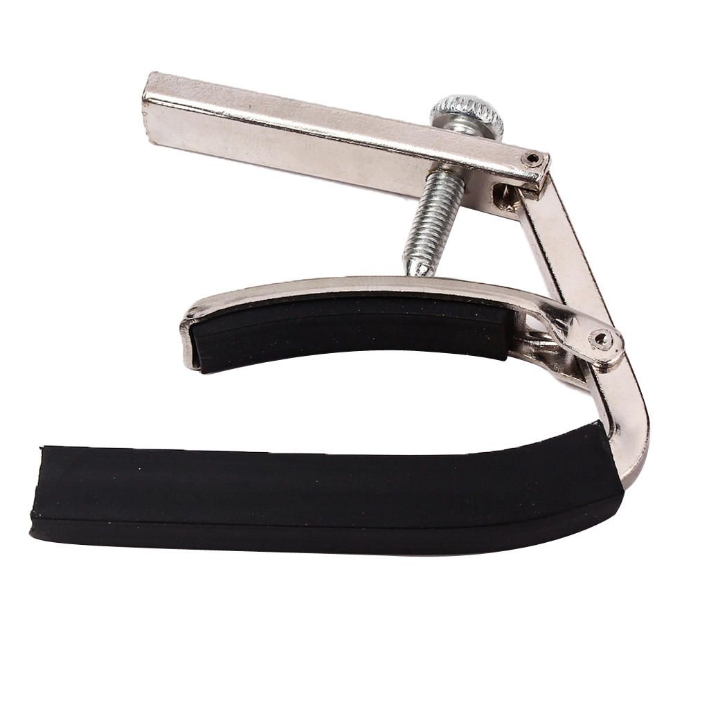 Silver Guitar Parts Capo Capotraste Quick Change Clamp Guitar Tone #2