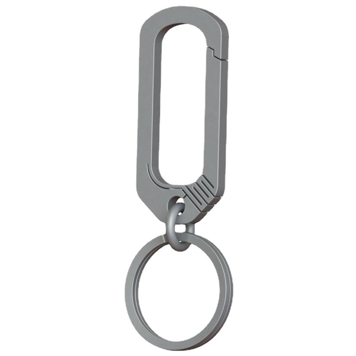Titanium Buckle Keychain Titanium Alloy Creative Simplicity