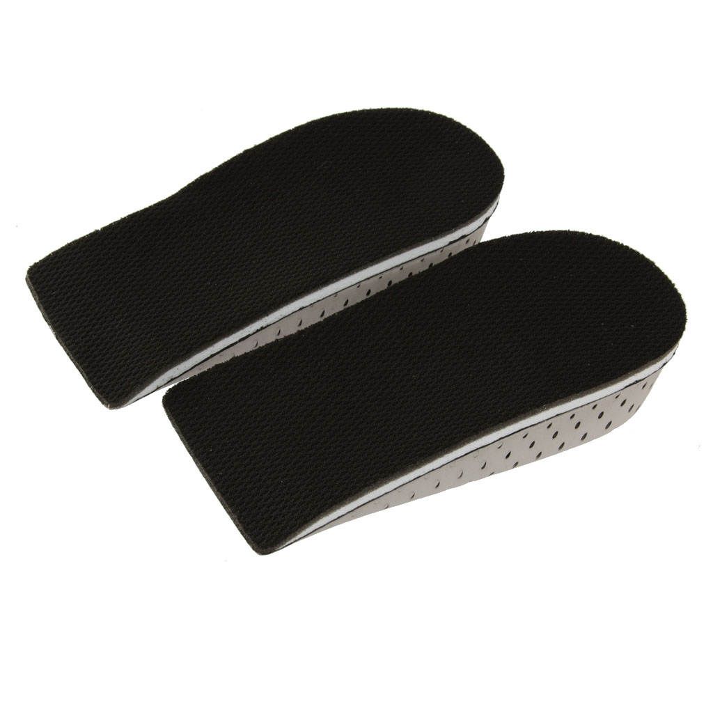 Unisex Height Increase Insoles Cushion Insert Lift Shoes Pads 3.3cm