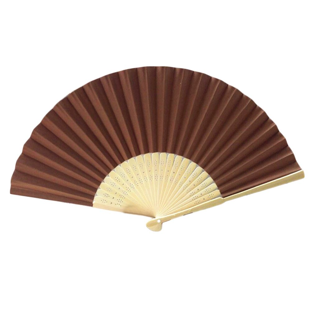 Folding Wedding Party #10 Multicolor Paper Fan Color Silk New Inch Lace Fan Folding 7 Held Dance Folding Hand Pattern Solid