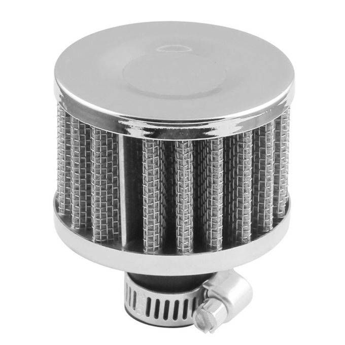 12mm Universal Cold Air Intake Filter Crankcase-Titanium