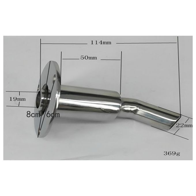 Boat Marine Stainless Steel 90 Degree Pipe Socket Plumbing Fitting