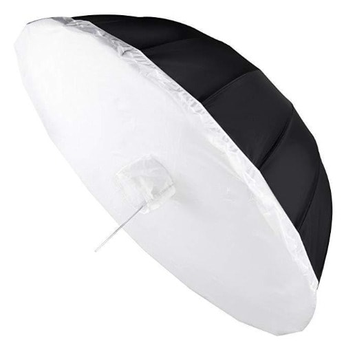 78.7inch -200cm High-grade Fibre Reflective Parabolic Umbrella Softbox With Diffusion Cloth