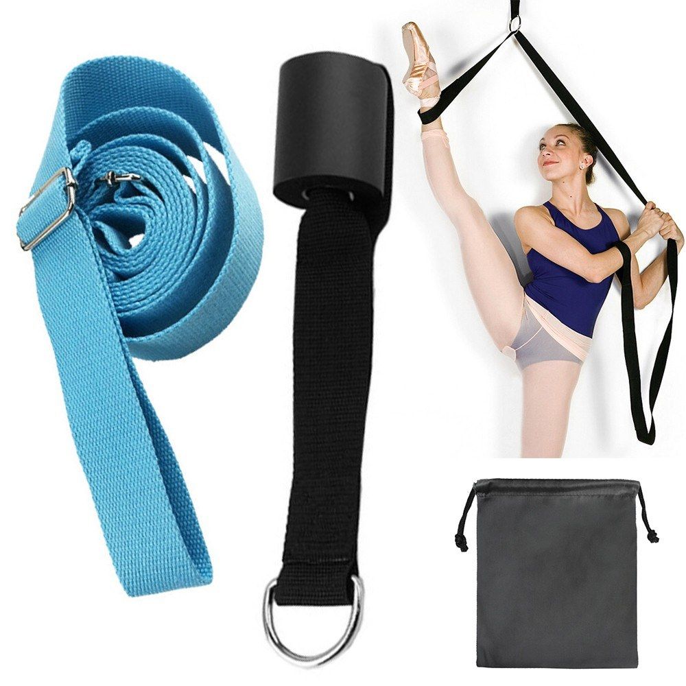Adjustable Ballet Stretch Band Leg Stretcher With Door Achor