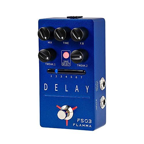 FLAMMA FS03 Guitar Delay Pedal Stereo Digital Delay Guitar E