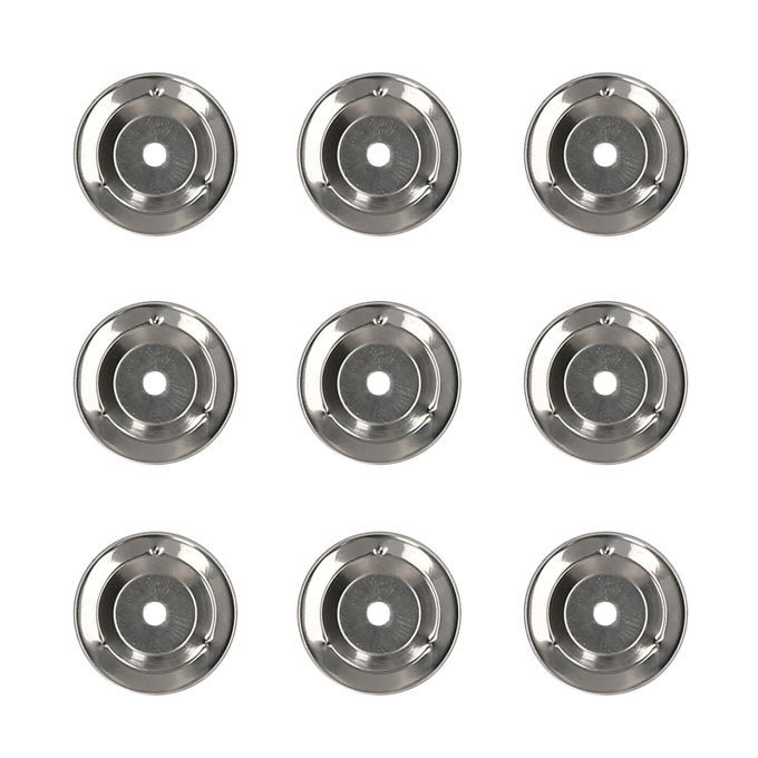50pcs Tambourine Bell Ring Jingle Bell Stainless Steel For
