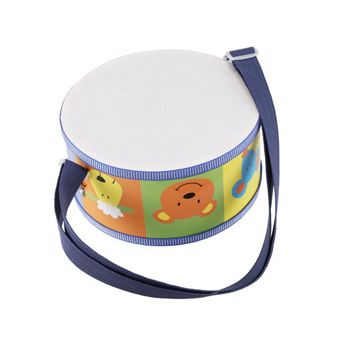 Wooden Drum Musical Instrument for Children with Colorful