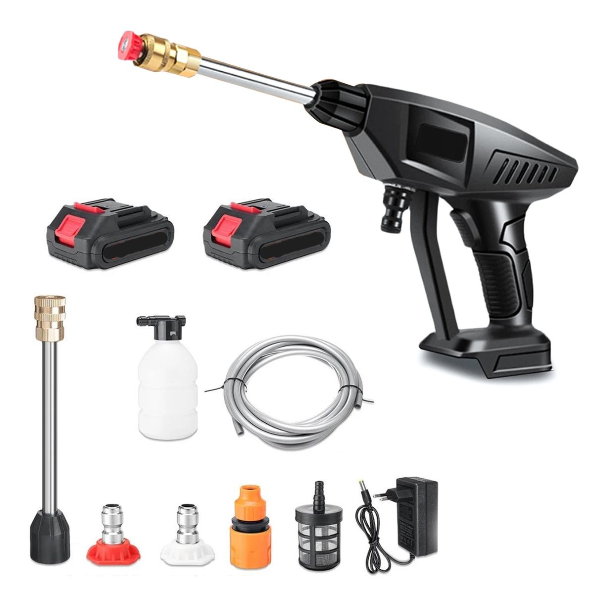 Cordless Pressure Washer, 120PSI Portable Pressure Cleaner