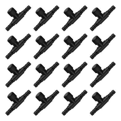 30 Pieces 2-Port Fish Tank Valve Plastic Air Pump