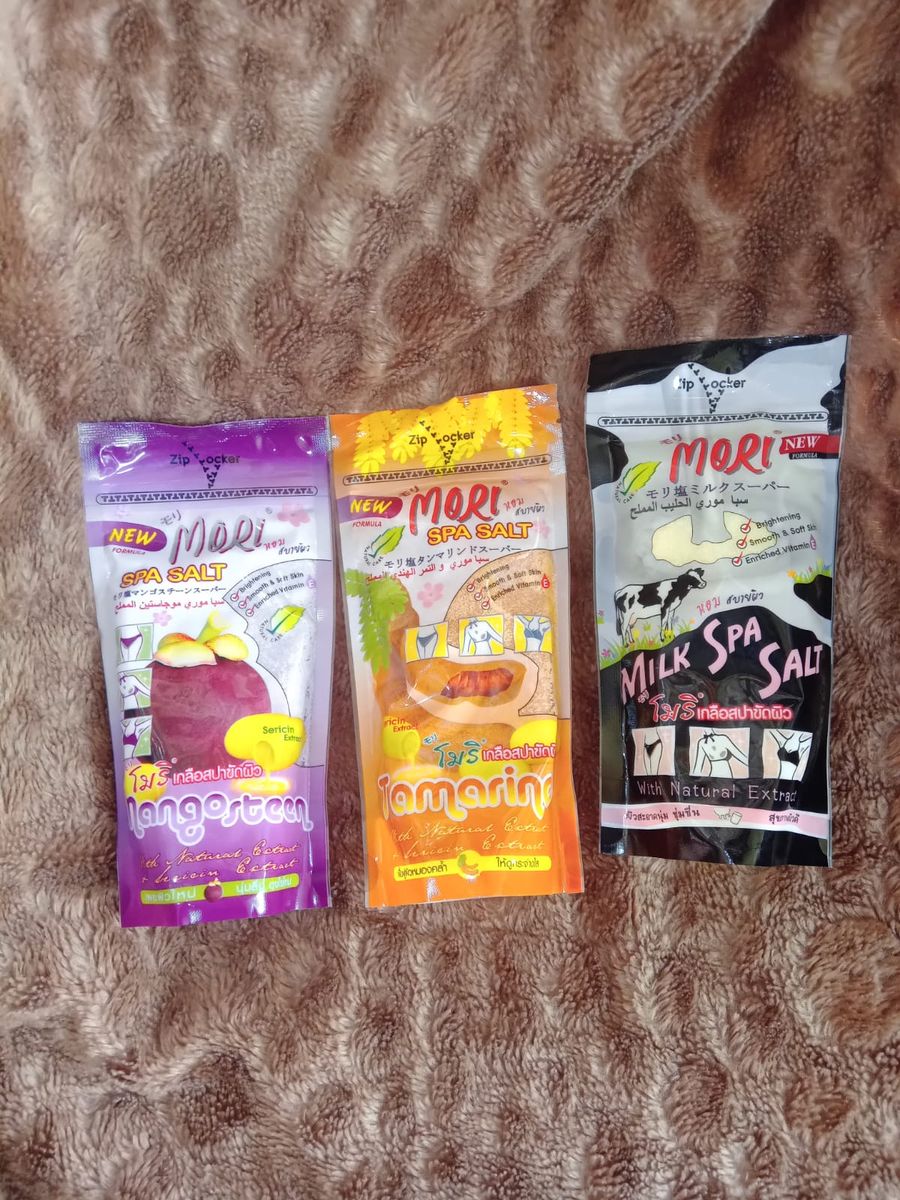 3Pcs Lightening & Brightening  Spa Salt