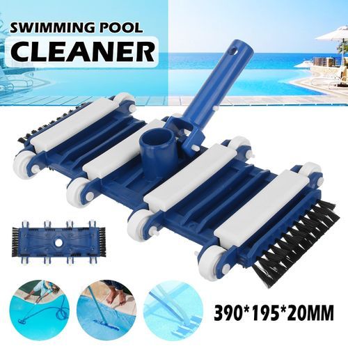 Swimming Pool Cleaner Vacuum Head Hose Brush Tool