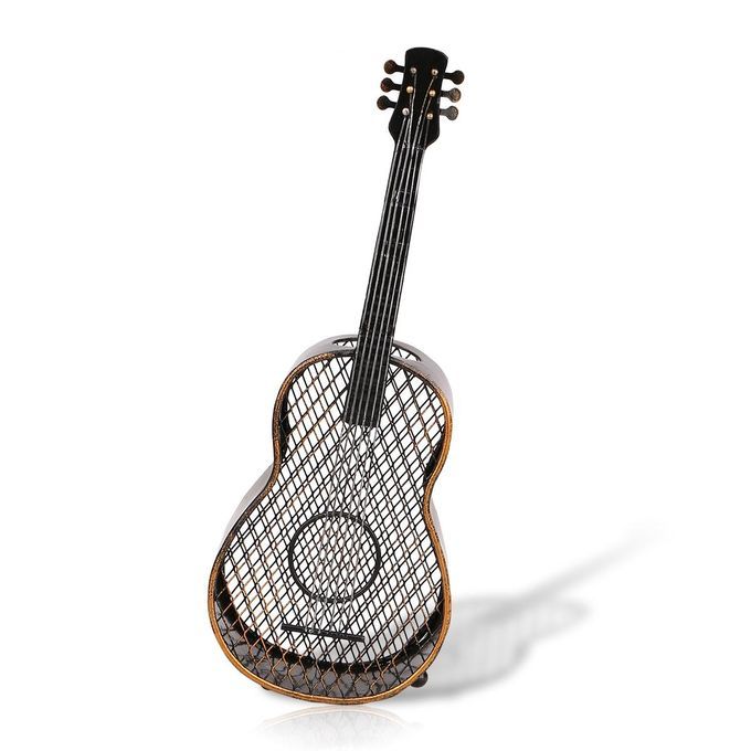 TOOARTS Guitar  Cork Container  Handcrafts Home Decoration-