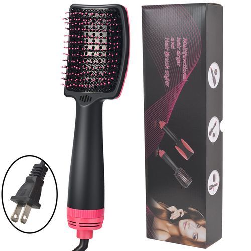 Brosse Soufflante Cheveux Hairdryer Brush 2 In 1 One Step Hair Blower Brush Electric Air Brush Travel Blow Dryer Comb