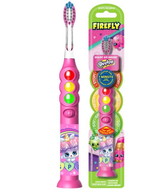 Shopkins Ready Go Brush Light-Up Toothbrush