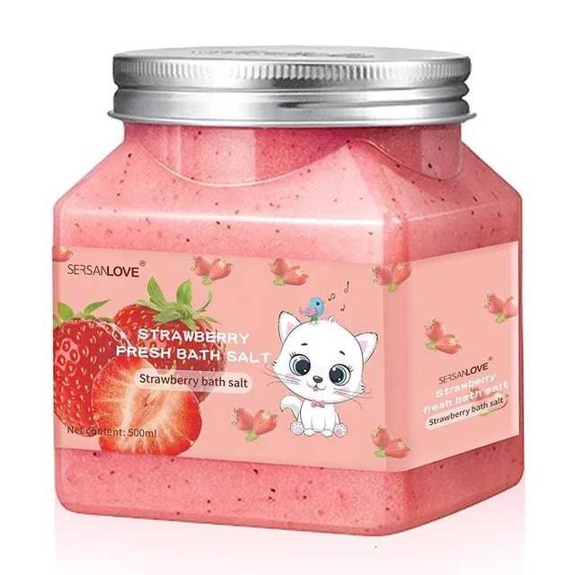 Strawberry Fresh Sea Salt Bath Scrub