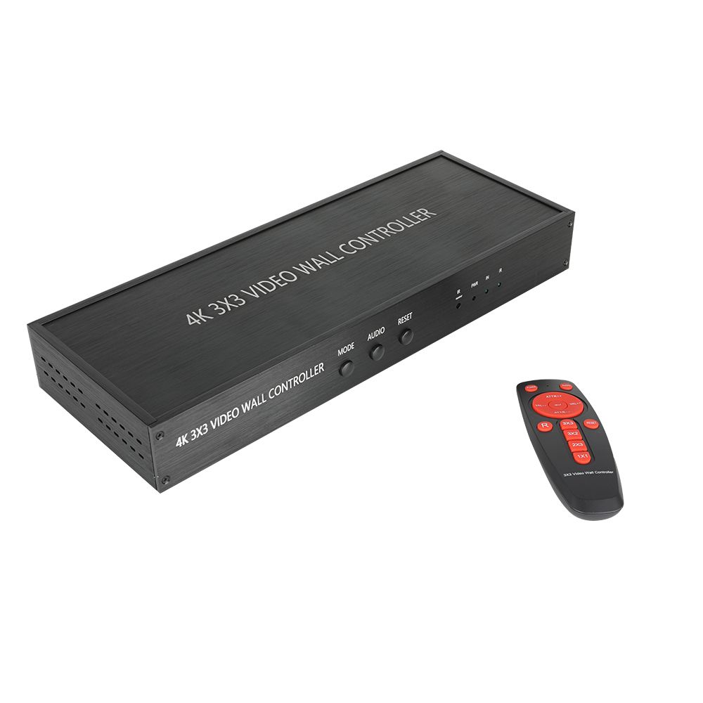 4K 3x3 HDMI TV Video Wall Controller Screen Stitching