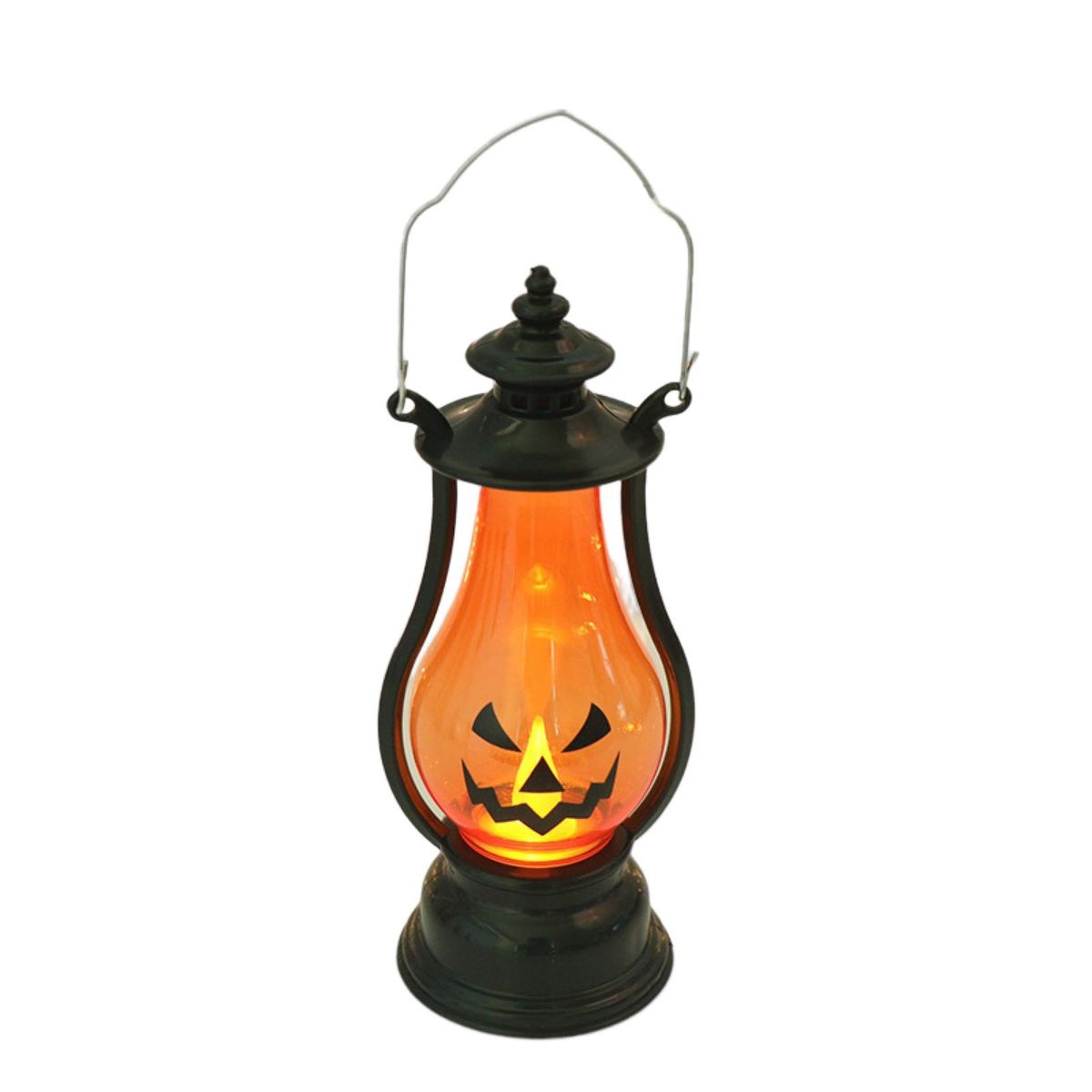 Electronic Candle Light Halloween Holiday Atmosphere Desktop Lantern C