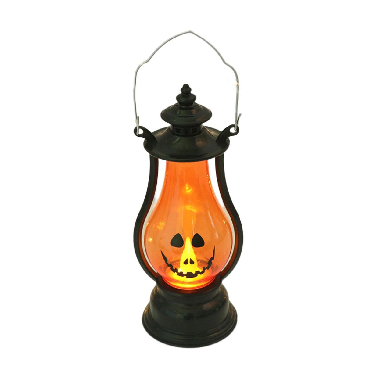 Electronic Candle Light Halloween Holiday Atmosphere Desktop Lantern B