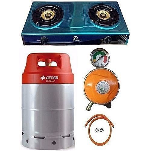12.5kg Gas  Cylinder With Cooker, Regulator And Hose