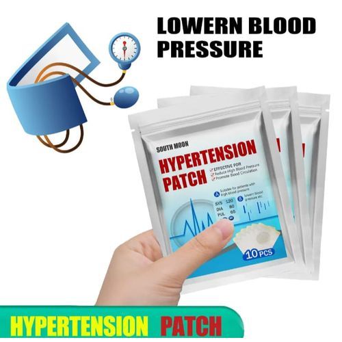 SOUTH MOON Premium Hypertension/blood Pressure Control Patch -10 Patch
