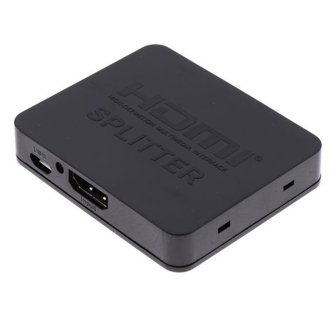 1080P 3D Mini 2Port HDMI Splitter Switcher 1 In 2 Out Distributor