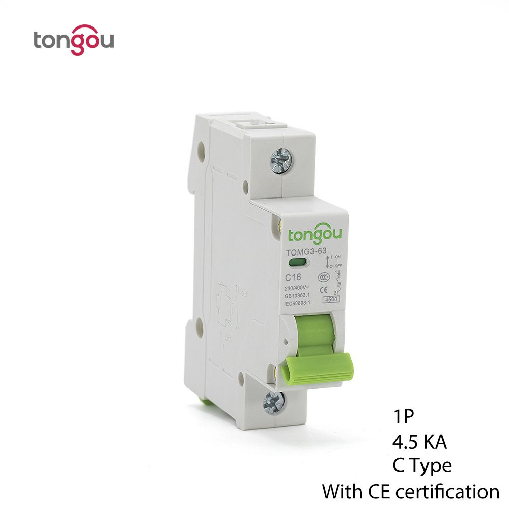 1A 6A 10A 16A 25A 32A 40A 63A MCB Miniature Circuit Breaker