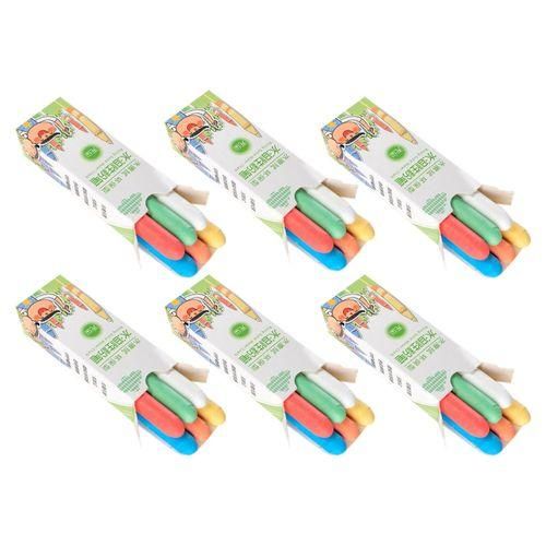 60 Colored Dust-Free Chalk Pens Removable