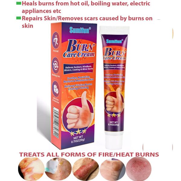 100% Effective Burns Healing And Scars Removal Cream- Removes Scars Caused By All Forms Of Burns