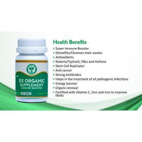 D3 ORGANIC SUPPLEMENT IMMUNE BOOSTER