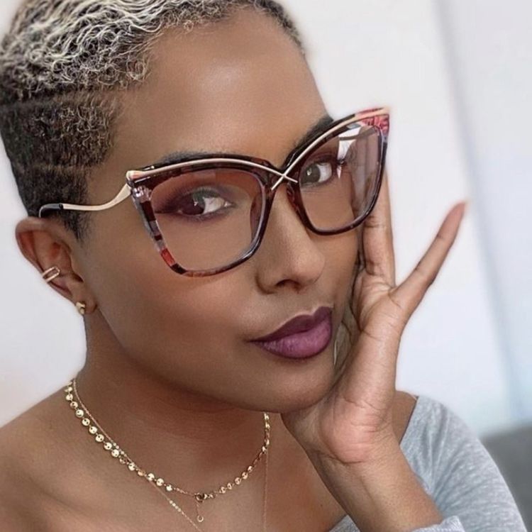 CAT EYE ANTI BLUE RAY EYEGLASSES TR90