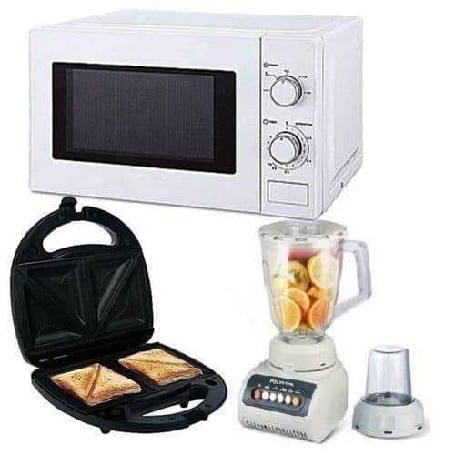 Microwave  20Liters + Blender + Toaster-Bundle