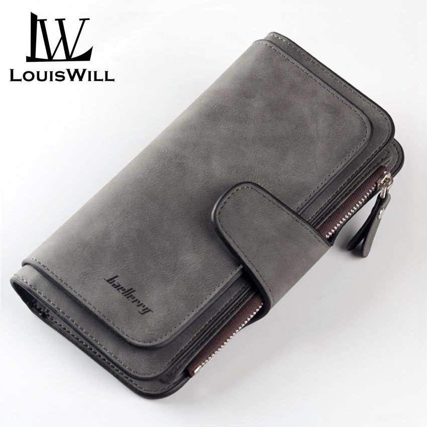 LouisWill Women Fashion Wallet Girls Long PU Leather Hand Bag