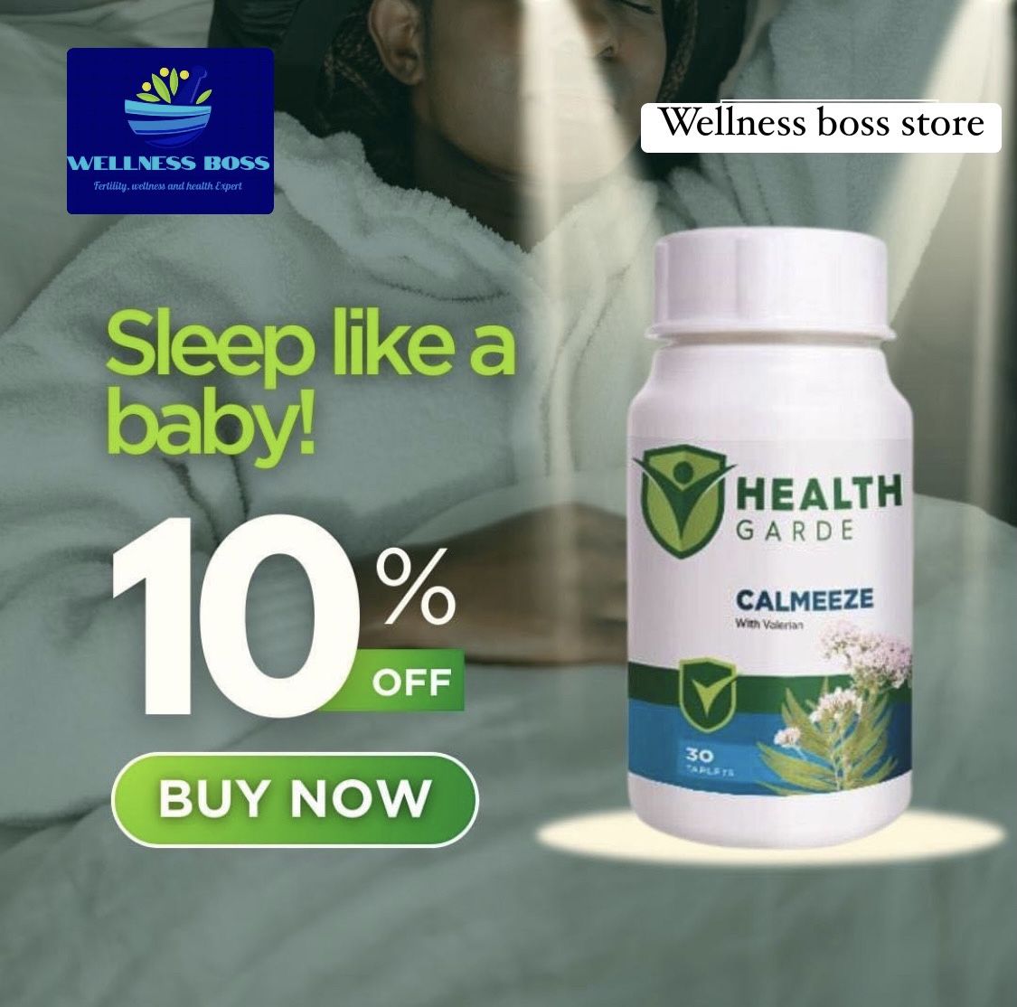 Calmeeze (stress Buster And Sleep Booster) With Valerian