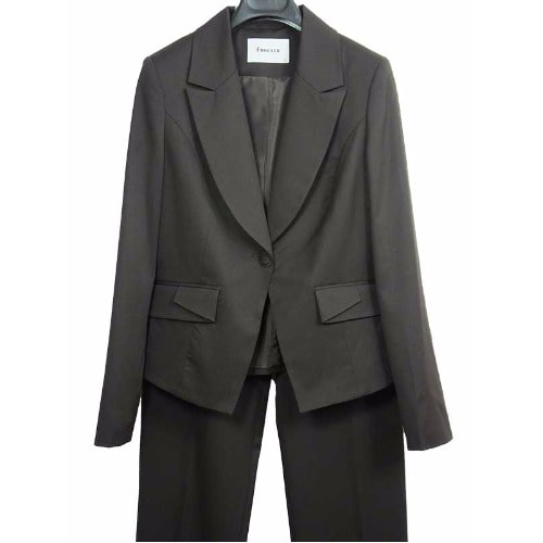 Co-operate Designer Trouser Suit - Brown
