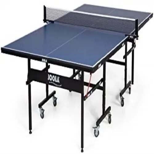 Joola Aluminum Waterproof Outdoor Table Tennis With Net Set - 9ft X 5ft