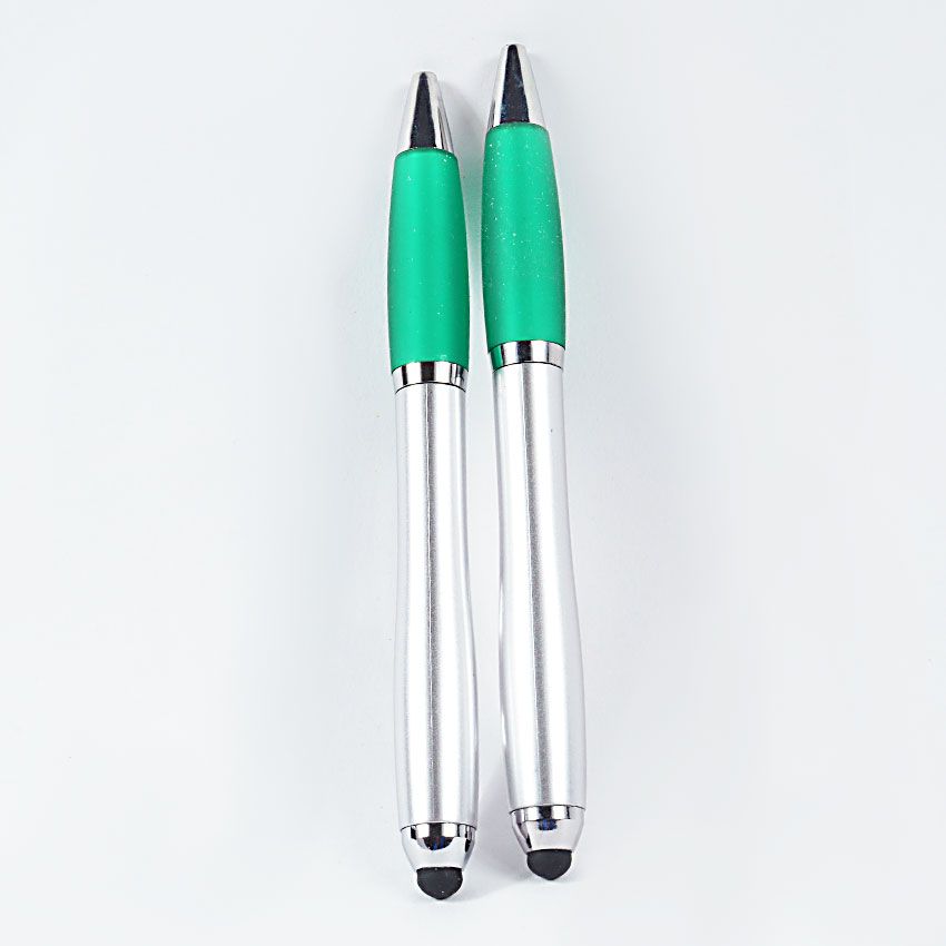 Curvy Ballpoint Pens - Green