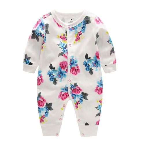 Baby Jumpsuit Romper Outfit Long Sleeve Creepers Bodysuit