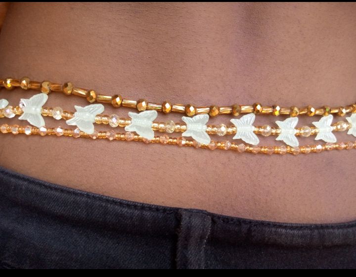 THREE SET CLASSY  WAIST BEADS
