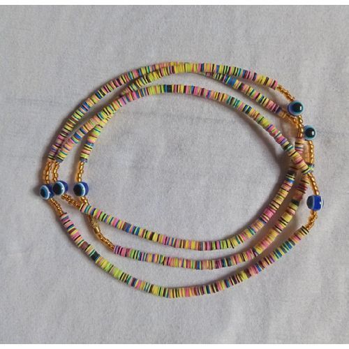 Goodluck Blue Eyes Waist Beads For Sexy Ladies