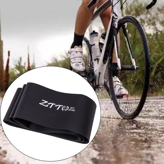 Bicycle Tire Liner Bike Tyre Anti-Puncture Proof Belt 26in Black 65mm