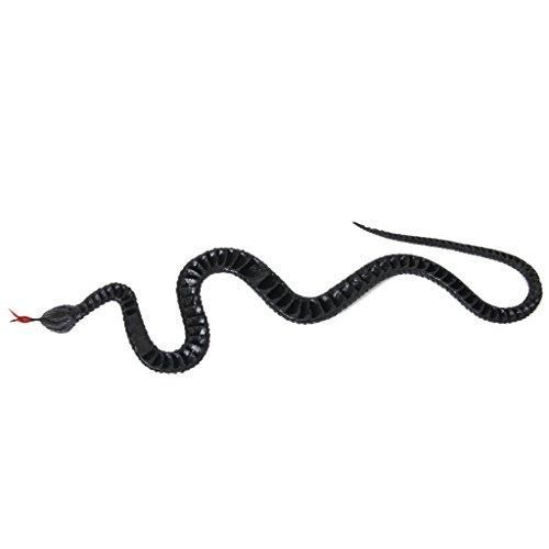 Poplikdfr Rubber Snake Pretend Trick Toy Garden Props