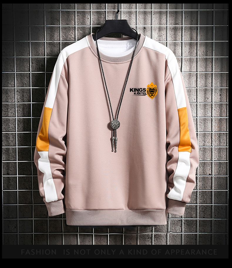 Kartel Light Pink And White Sweatshirt