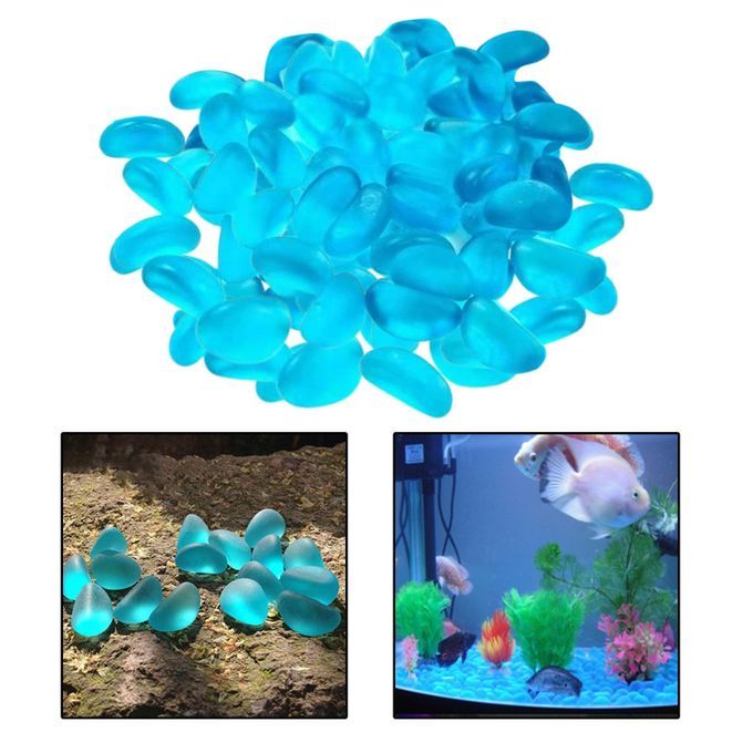 1 Pound Of Beach Sea Beads Blue Falls For Aquarium,