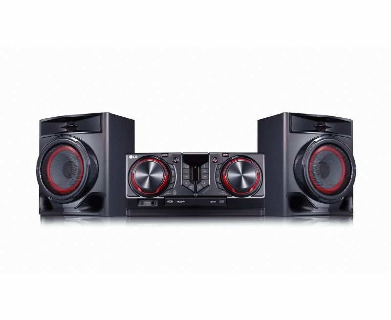 480W X Boom CD Audio System Player Bluetooth Connectivity