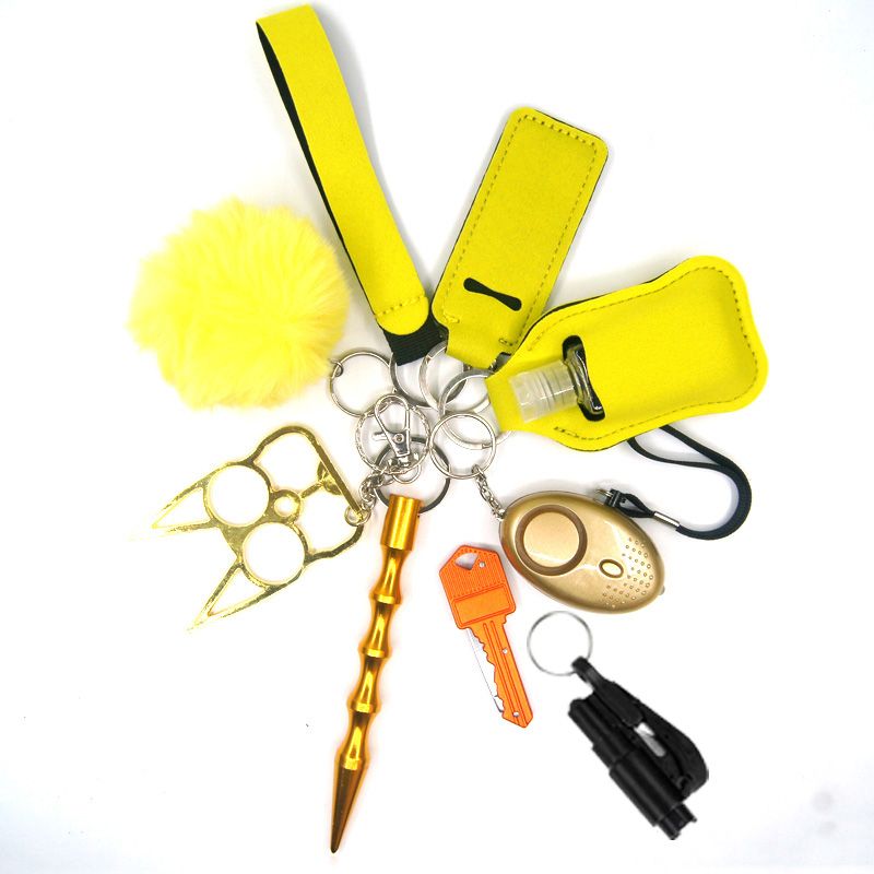 Brs Kit  Bulk Accessories Pe Defensive Self  Keychain Set Women
