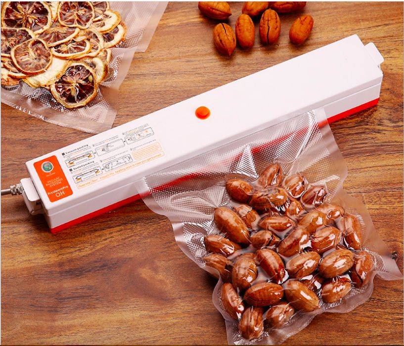 Food Vacuum Sealer Packaging Machine Films Sealer Vacuum Packer With Free Bags
