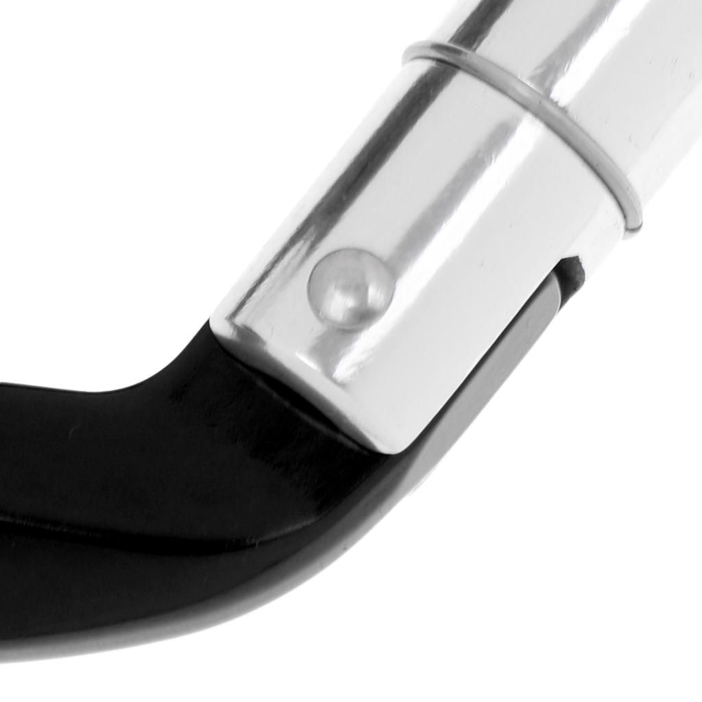 Aluminum D-Ring Carabiner Rock Climbing Screw Locking Karabiners Black