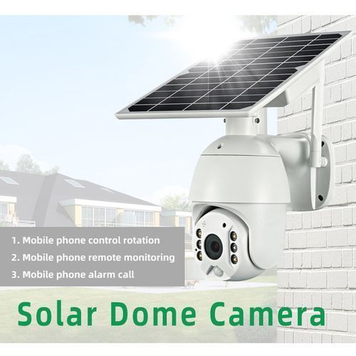 Best Quality Rotational Solar Powered 4G Simcard Camera