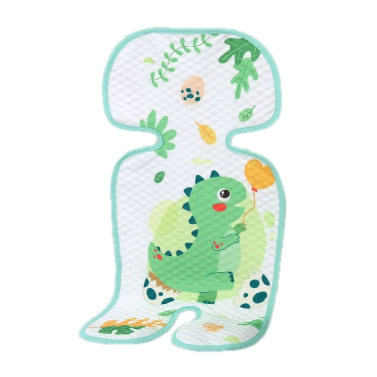 Stroller Mat Seat Cushion Five-point Little Green Dragon