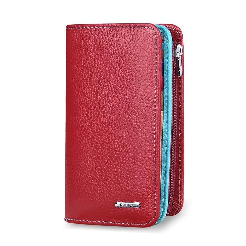 DICIHAYA Designer Trend Genuine Leather Wallet Female Women